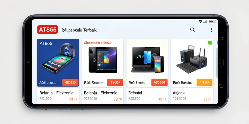 Screenshot AT866 menampilkan antarmuka aplikasi yang menarik dan fungsional.
