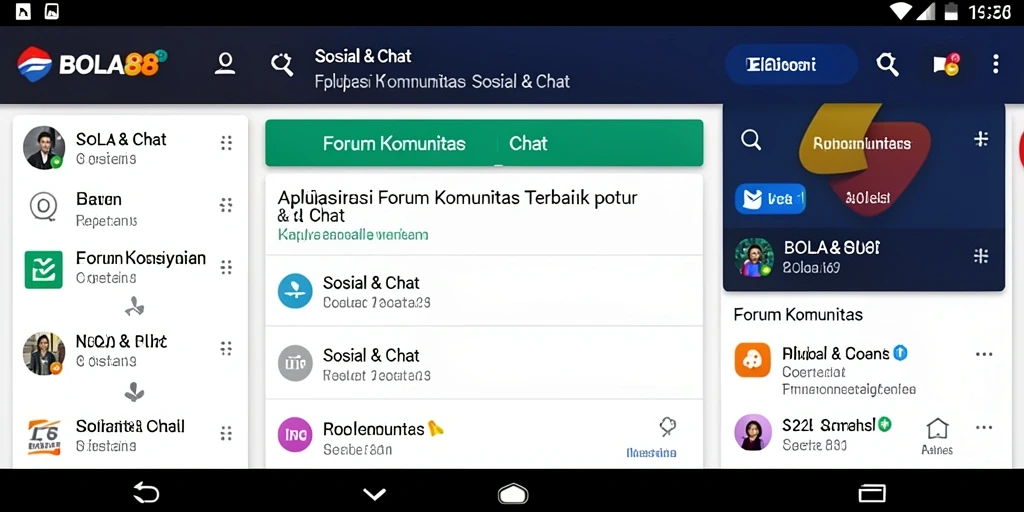 Antarmuka BOLA88 yang interaktif untuk komunitas sosial.